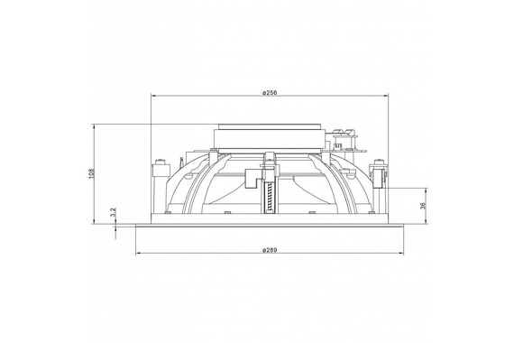 Install Speaker 10 Passive