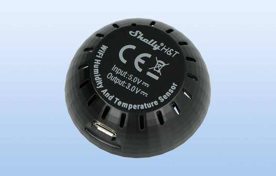 Adapter do czujnika temperatury Shelly H&T (czarny)