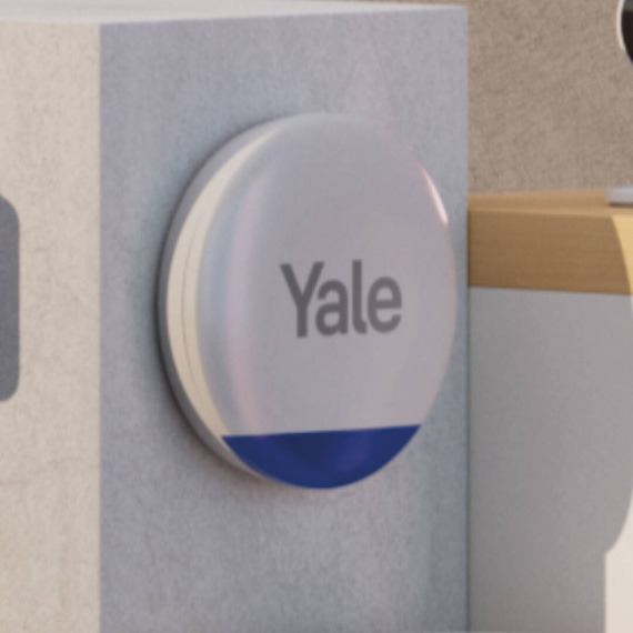 Yale syrena zewnętrzna (szara)