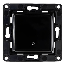 Włącznik ścienny Shelly 1 przycisk (czarny)