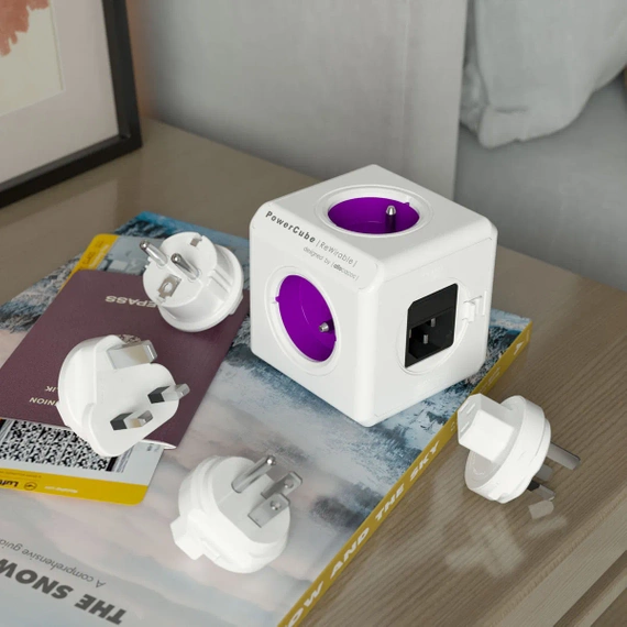 PowerCube ReWirable + 3 wtyczki + kabel IEC
