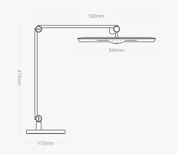 Yeelight V1 Pro lampka biurkowa z klipsem HomeKit