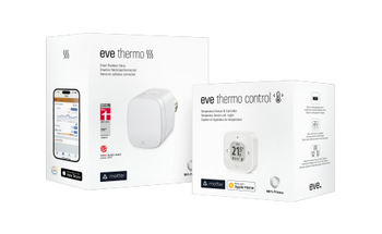 Eve Thermo Comfort Set - zestaw zawierający Eve Thermo oraz Eve Thermo Control