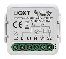 Moduł OXT mini ściemniacz 2 obwody ZigBee