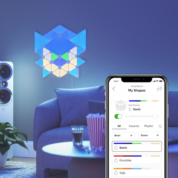 Nanoleaf Shapes - Sonic the Hedgehog (32 panele)