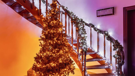 Łańcuch Twinkly 400 LED GOLD AWW