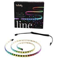 Taśma LED Twinkly Line czarna RGB 1,5 M — przedłużenie