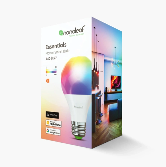 Nanoleaf Essentials Smart Bulbs - żarówka A19-A60-E27 (Matter)