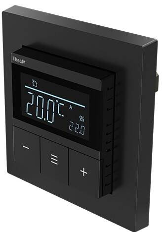 Heatit Pro termostat (czarny)
