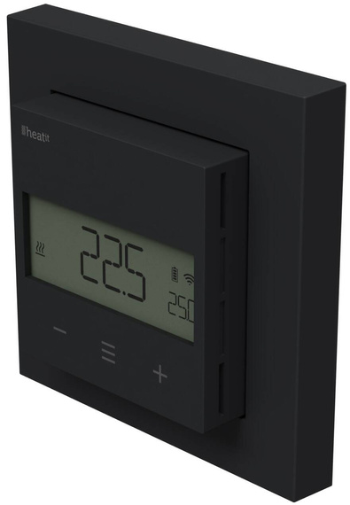 Heatit Z-Temp3 bezprzewodowy termostat (czarny)
