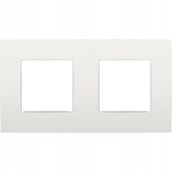 NIKO ramka ozdobna 2x, Intense biały