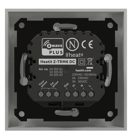 Heatit Z-TRM6 DC (styk bezpotencjałowy 3A) (biały)