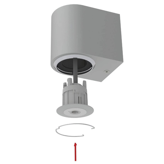 Faradite obudowa ścienna do czujnika (biała)