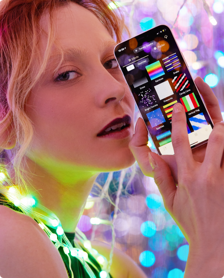 Kurtyna Twinkly 210 LED RGB+W