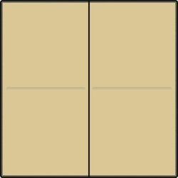 NIKO klawisze przycisku Hue, złote