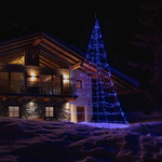 Maszt do choinki iluminacji Twinkly 6 M srebrny