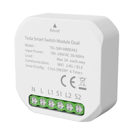 TESLA Smart Switch Module Dual
