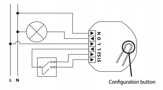 Heatit ZM Single Relay przełącznik 16A Z-wave