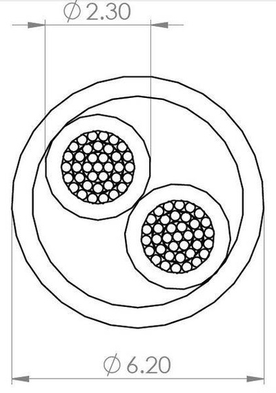 Przewód głośnikowy QED QE4130 (QX16/2)