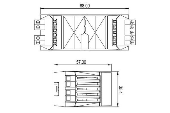 Loxone RGBW 24V Dimmer Tree