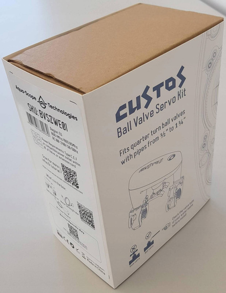 Aqua-Scope BVS siłownik zaworu (zestaw) Z-wave