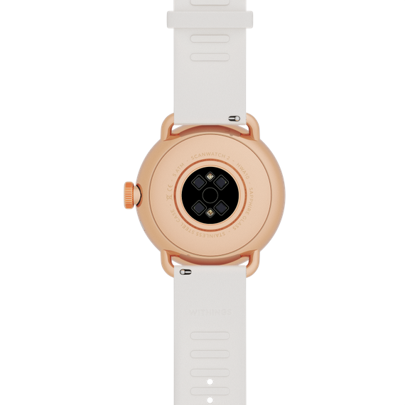 Withings ScanWatch 2 (38mm, różowe złoto)