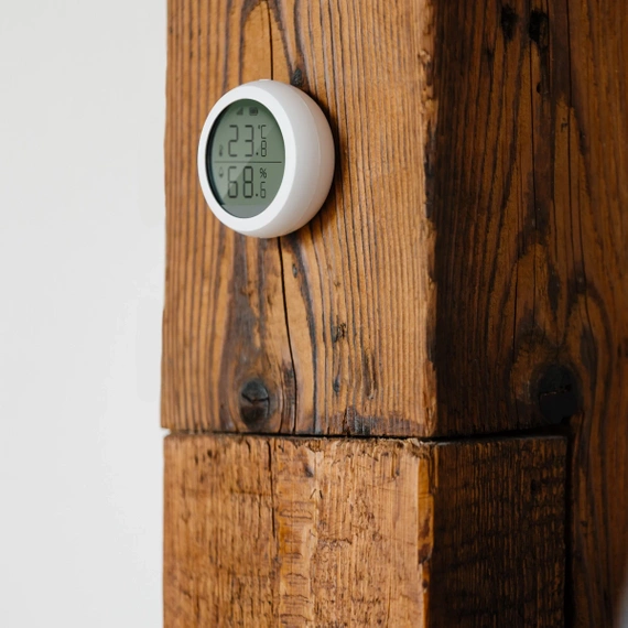 TESLA Smart Sensor Temperature and Humidity Display