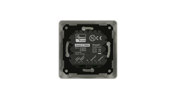 Heatit Z-TRM6 termostat 16A (kremowy) Z-wave