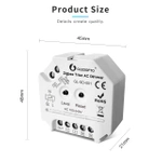 Gledopto dopuszkowy Dimmer ZigBee