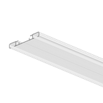 Mio Decor Genius IQ podtynkowa aluminiowa szyna dwutorowa