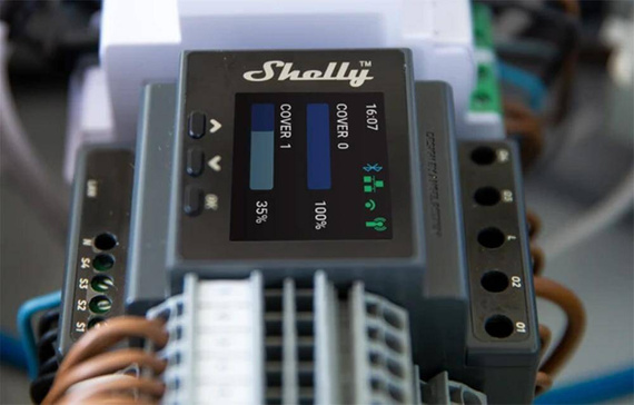 Shelly Pro Dual Cover PM WIFI