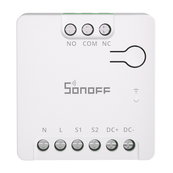 Przełącznik WiFi SONOFF MINI-D Matter (AC/DC 12-48V, styk bezpotencjałowy)