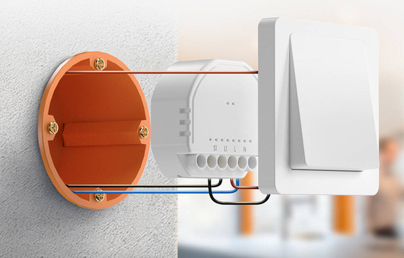 Meross Przełącznik dopuszkowy Wi-Fi