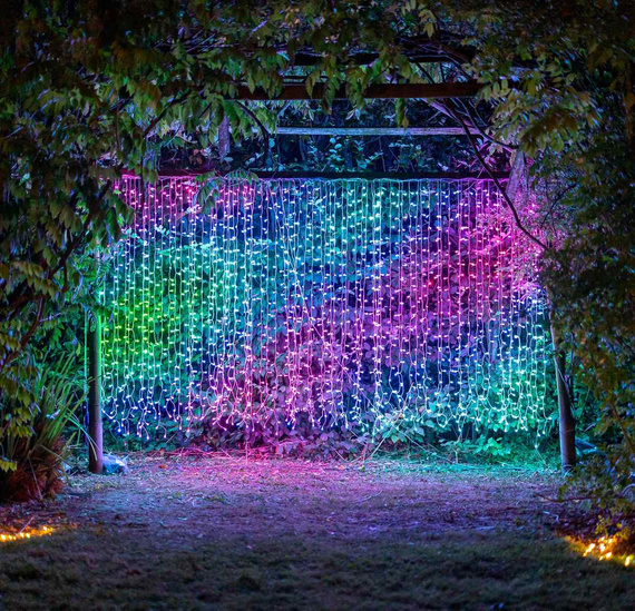 Kurtyna Twinkly 210 LED RGB+W