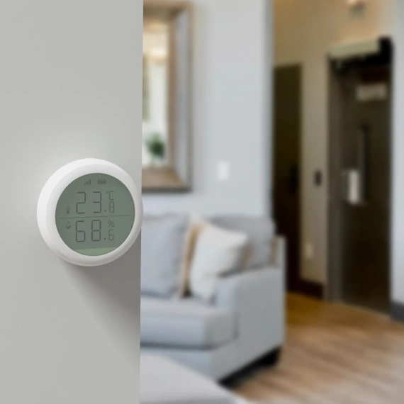 TESLA Smart Sensor Temperature and Humidity Display