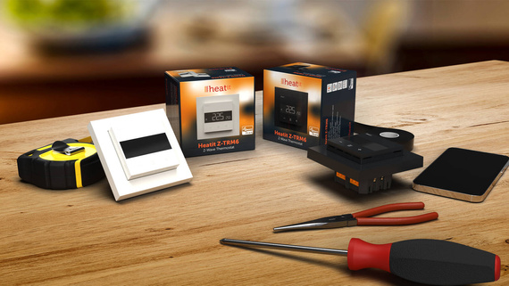 Heatit Z-TRM6 termostat 16A (biały) Z-wave