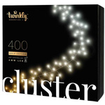 Gęsty łańcuch Twinkly Cluster 400 LED GOLD AWW