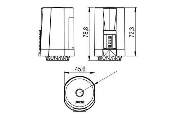 Loxone siłownik Tree