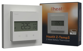 Heatit Z-Temp3 bezprzewodowy termostat (biały)