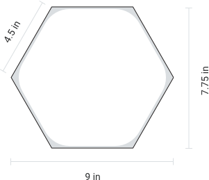 Nanoleaf Elements Hexagons - zestaw 7 paneli