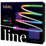 Taśma LED Twinkly Line biała RGB 1,5 M — zestaw startowy