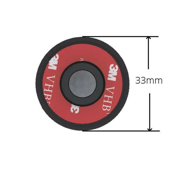 Faradite 360 Pinhole Volt Free (czarny)