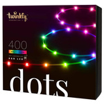 Taśma Twinkly DOTS 20 m 400 LED RGB czarna