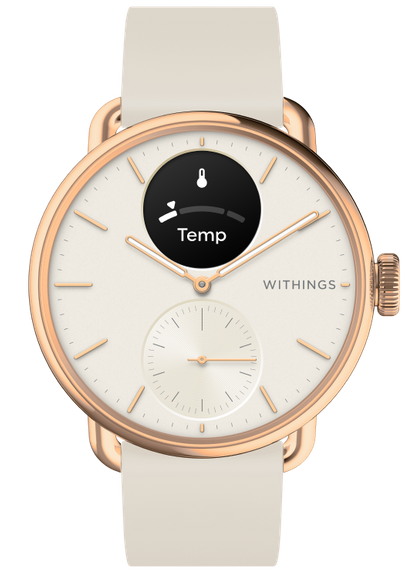 Withings ScanWatch 2 (38mm, różowe złoto)