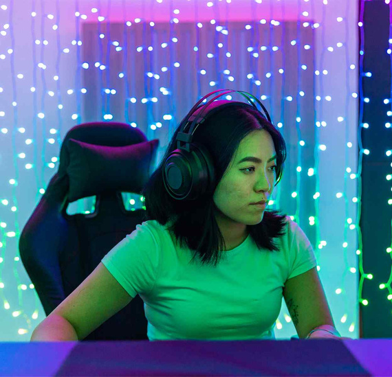 Kurtyna Twinkly 210 LED RGB+W