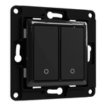 Włącznik ścienny Shelly 2 przyciski (czarny)