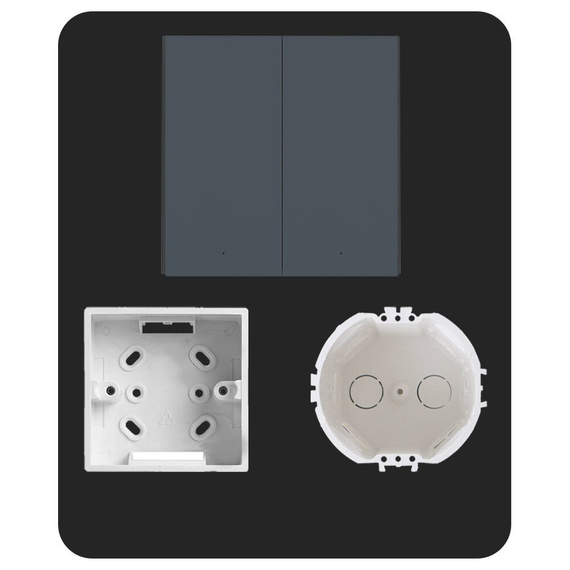 Aqara Przełącznik Ścienny H1 EU Bez N 2 przyciski