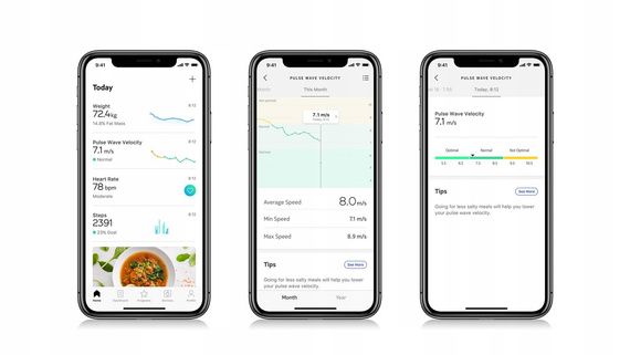 Withings Body Cardio - waga, ciało, tętno (czarna)