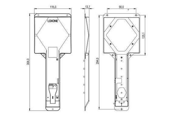 Loxone Touch Surface Air