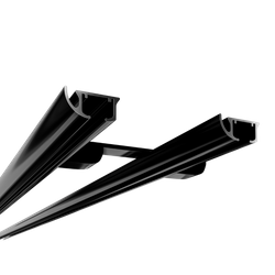 Mio Decor szyna DS Forest podwójna aluminiowa szyna sufitowa (czarna)